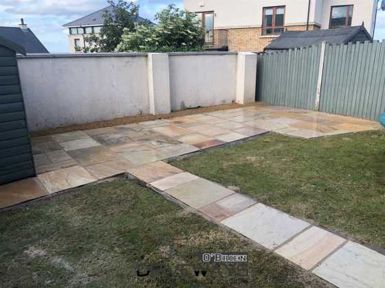 Indian Sandstone Patio Malahide