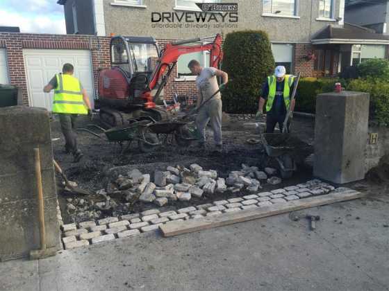 tarmac with granite border Dublin