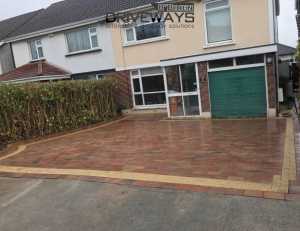 driveway paving laid in Dublin