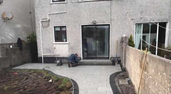 New Patio Installation in Dublin