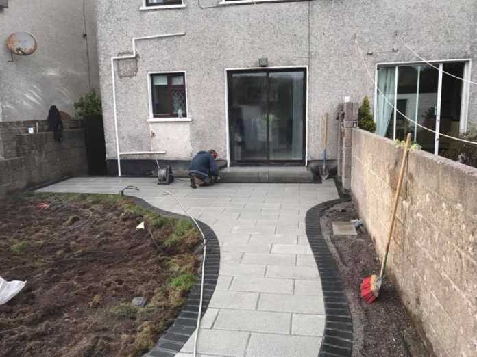 New Patio Installation in Dublin