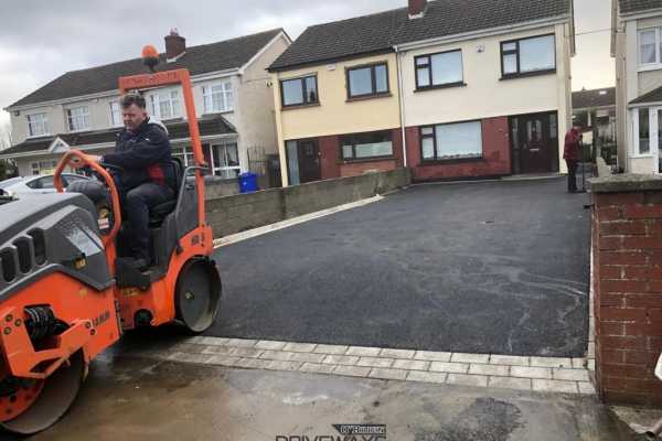 New Driveway Installation in Whitehall, Dublin