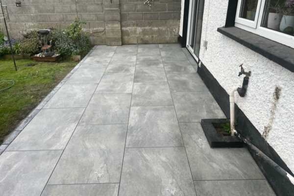 Porcelain Patio Constructed In Dublin